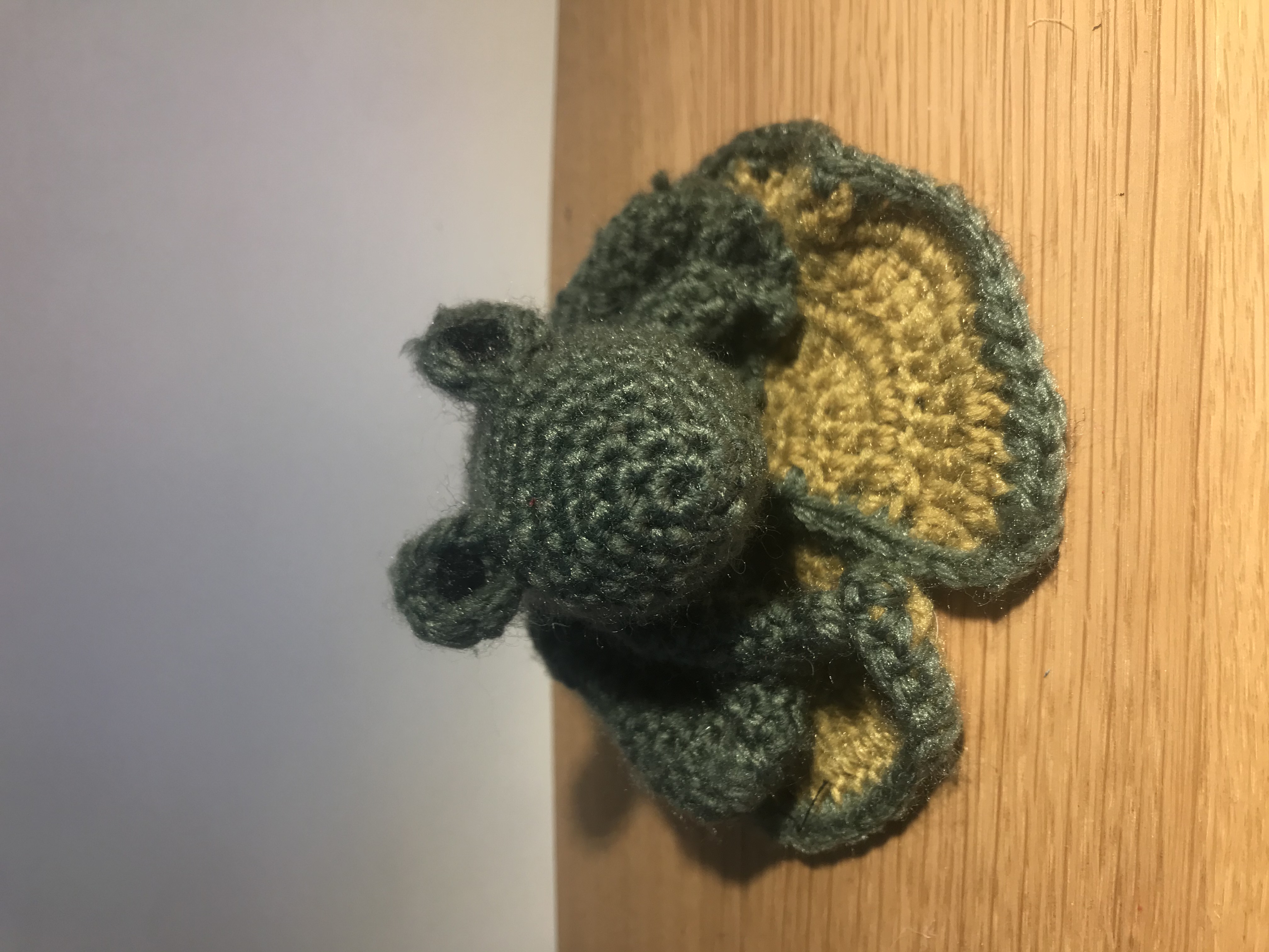 Molly McGouran Crochet Frog on a Lily Pad